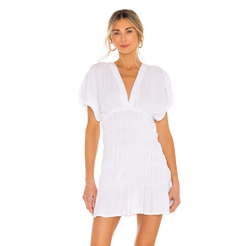 Lovers and Friends white coverup dress